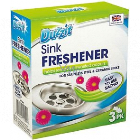 Duzzit Sink Freshner Spülenerfrischer gegen Gerüche 3 x 30 g
