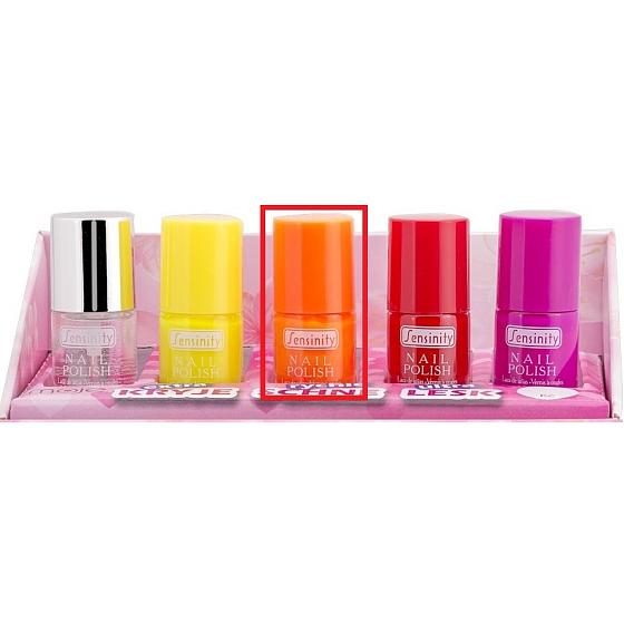Mein Sensinity Nagellack Orange 13 ml