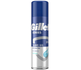 Gillette Series Revitalizing Sensitive Rasiergel mit grünem Tee für Männer 200 ml