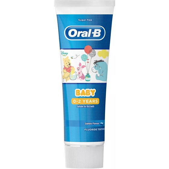 Oral-B Baby Winnie the Pooh Zahnpasta für Kinder 0-2 Jahre 75 ml