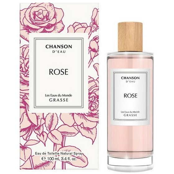 Chanson d Eau Les Eaux du Monde Rose from Grasse Eau de Toilette für Frauen 100 ml