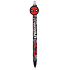 Colorino Gummierter Stift Spiderman schwarz rot rote Maske, blaue Mine 0,5 mm