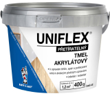 Uniflex akrylátový tmel na sádrokarton, zdivo a dřevo, 400 g