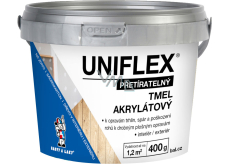 Uniflex Acrylat-Dichtmasse für Gipskarton, Mauerwerk und Holz, 400 g