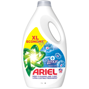 Ariel Plus Fresh Air prací gel univerzální 50 dávek 2,25 l Ariel Plus Fresh Air prací gel univerzální 50 dávek 2,25 l