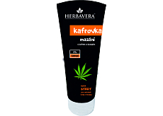 Herbavera Kafrovka mazání s kafrem a konopím, 200 ml