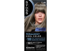 Syoss Barva na vlasy chladná střední blond 7_46, 50ml