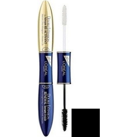 Loreal Paris Double Extension Serum Mascara schwarz 2 x 6 ml