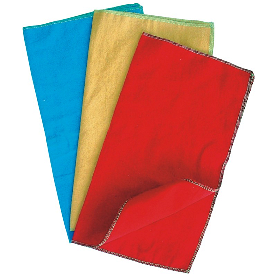 Clanax Flanell Staubtuch farbig 40 x 35 cm 1 Stück