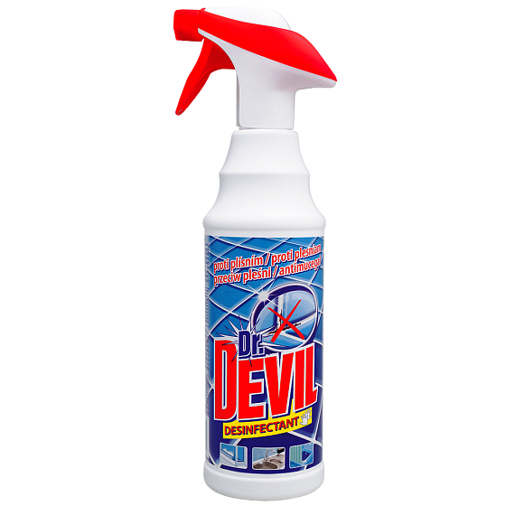 DR. Devil Desinfektionsmittel Desinfektionsmittel gegen Schimmel 500 ml Spray