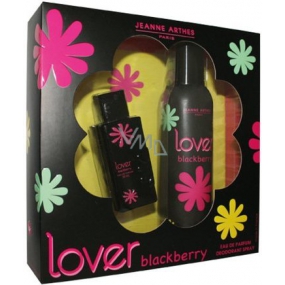 Jeanne Arthes Lover Blackberry parfümiertes Wasser für Frauen 50 ml + Körpercreme 200 ml, Geschenkset