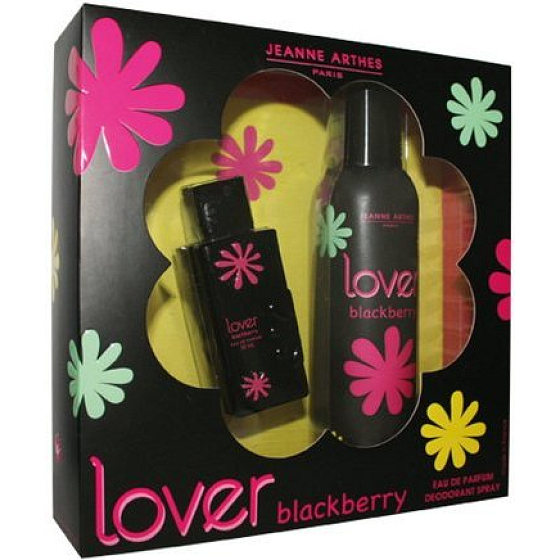 Jeanne Arthes Lover Blackberry parfümiertes Wasser für Frauen 50 ml + Körpercreme 200 ml, Geschenkset
