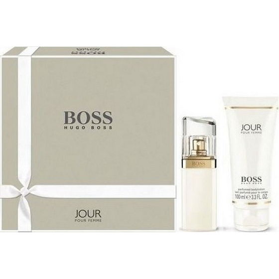 Hugo Boss Jour pour Femme parfümiertes Wasser 30 ml + Körperlotion 100 ml, Geschenkset