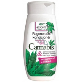 Bione Cosmetics Cannabis regenerierender Conditioner für alle Haartypen 260 ml