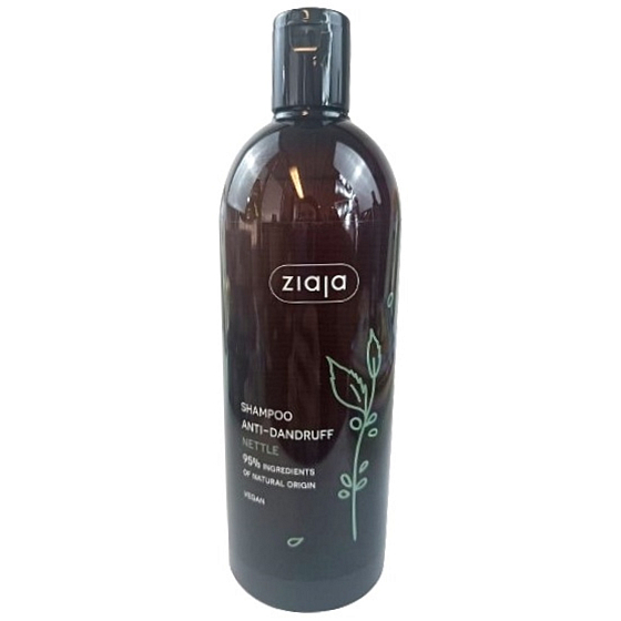 Ziaja Nettle mit Brennnesselextrakt gegen Schuppen Haarshampoo 500 ml
