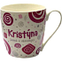 Nekupto Twister Becher namens Kristýna pink 0,4 Liter