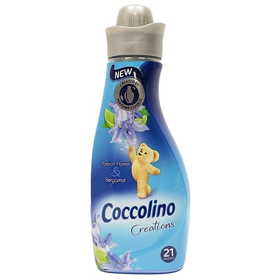 Coccolino Creations Passion Flower & Bergamotte konzentrierter Weichspüler 21 Dosen 750 ml