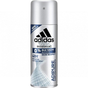 Adidas Adipure 48h Antitranspirant Deodorant Spray ohne Aluminiumsalze für Männer 150 ml