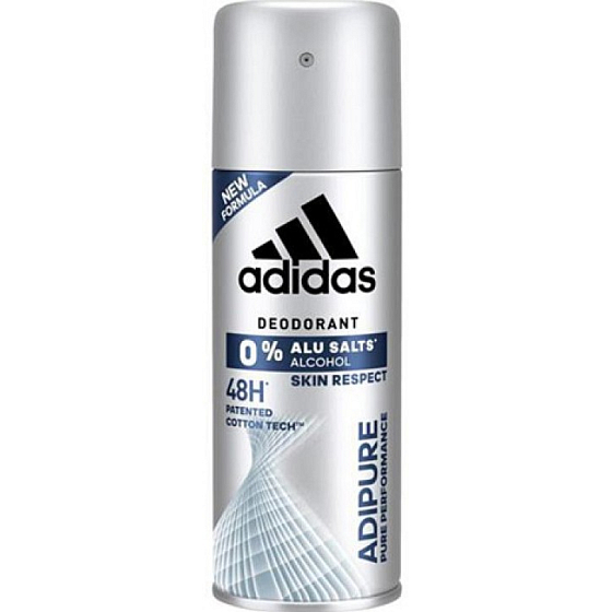 Adidas Adipure 48h Antitranspirant Deodorant Spray ohne Aluminiumsalze für Männer 150 ml