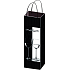 Angel Geschenk Papiertüte 36 x 12 x 9 cm für Flasche F schwarz mit Brille