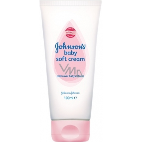 Johnsons Baby Soft Cream sanfte Pflegecreme für Kinder 100 ml