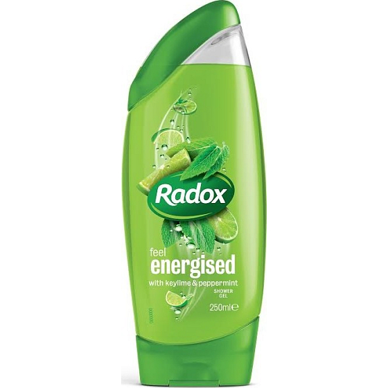 Radox Feel Energized Keylime & Pfefferminz Duschgel 250 ml