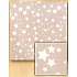 Nekupto Geschenkpapier 70 x 200 cm Weihnachtsgrau, Sterne