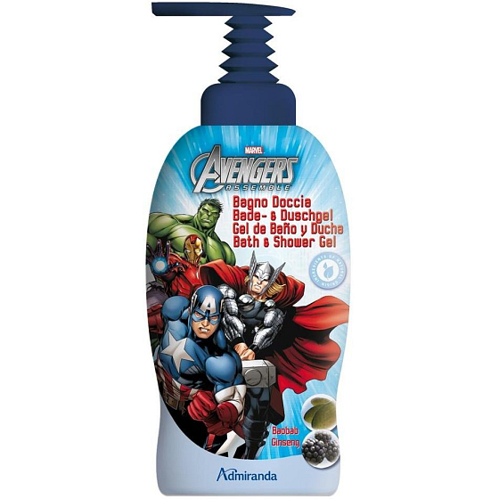 Marvel Avengers Babyparty und Badegel 1 l