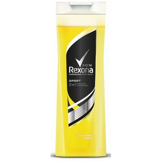 Rexona Men Sport 2 in 1 Duschgel und Shampoo für Männer 250 ml