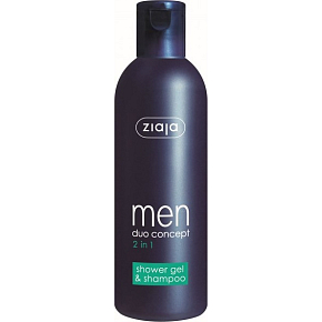 Ziaja Men Duschgel und Shampoo für Haare 2in1 300 ml