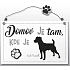 Nekupto Pets Holzschild Jack Russell 155 x 98 x 5 mm
