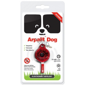 Arpalit Dog ist ein elektronisches Abwehrmittel gegen Hunde, das Zecken, Flöhe und andere Parasiten abwehrt