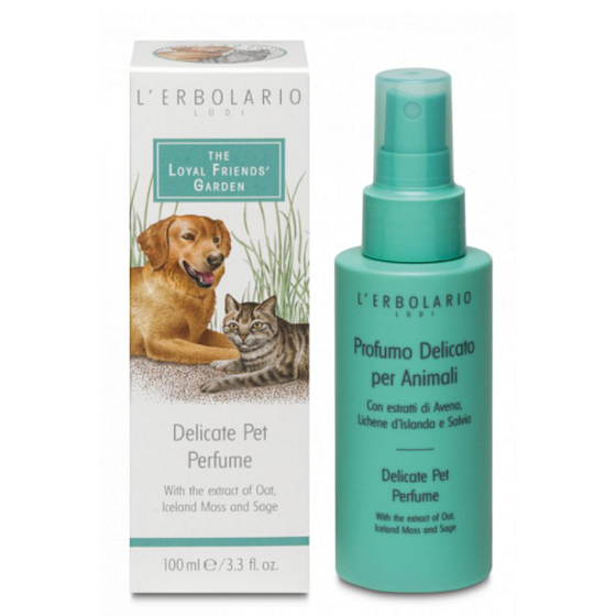 L'Erbolario Tierparfüm für Hunde und Katzen 100 ml