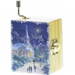 Degen Silent Night Christmas Box - Stille Nacht 5,5 x 6,6 x 3,6 cm