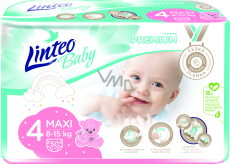 Linteo Baby Premium Maxi Windeln für Kinder 8 bis 15 kg, 50 Stk