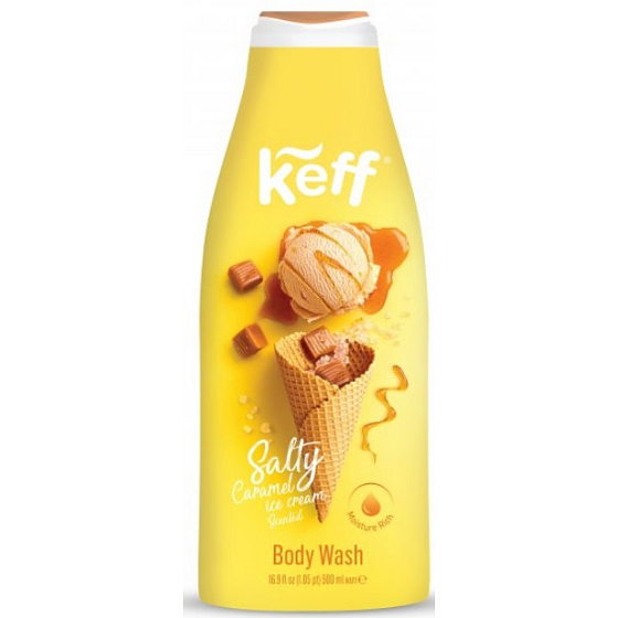 Keff Salted Caramel Körperreinigungsgel 500 ml