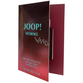 Joop! Homme Eau de Toilette für Männer 1,2 ml mit Spray, Fläschchen