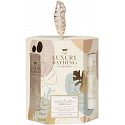 Grace Cole Vanilla Duschgel 100 ml + Körperlotion 100 ml + Badeschwamm, Kosmetikset für Frauen