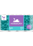 Harmony Soft 3-lagiges Toilettenpapier, 8 Rollen, 17,5 m Rolle