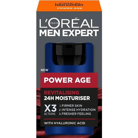Loreal Paris Men Expert Power Age revitalisierende 24h-Feuchtigkeitscreme für Männer 50 ml