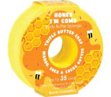 Bomb Cosmetics Honey I'm Comb Donut natürlicher Dusch-Massage-Badeschwamm mit Duft 165 g