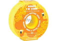 Bomb Cosmetics Honey I'm Comb Donut natürlicher Dusch-Massage-Badeschwamm mit Duft 165 g