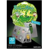Degen Merch Rick und Morty Aufkleber Satz von 30