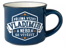 Albi Espresso Mug Vladimir - Nimmt Herausforderungen an und hat keine Angst zu gewinnen 45 ml