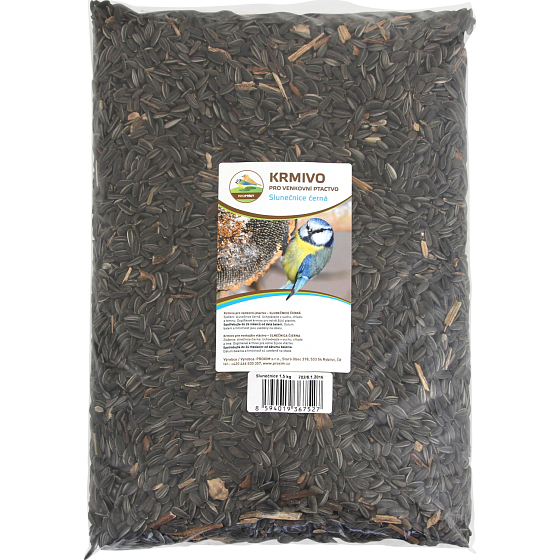 Proxim, Vogelfutter, schwarze Sonnenblumenkerne, 1,5 kg