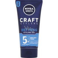 Nivea Men Craft Stylers Gel für die Haare mit mattem Effekt, 200 ml