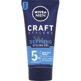Nivea Men Craft Stylers gel na vlasy s matným efektem, 200 ml Nivea Men Craft Stylers gel na vlasy s matným efektem, 200 ml