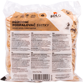 Podpalovač SOLO Holzfaser Rollen, 16 Anzünder