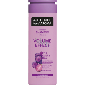 Authentic Toya Aroma Volume Effect Shampoo für Haare, 400 ml