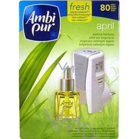 Ambi Pur April Grüner Tee Elektrischer Lufterfrischer Komplett 20 ml
